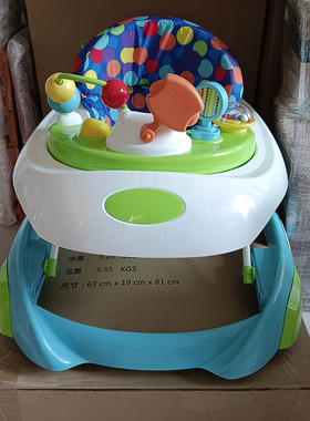 BPA Free清货婴儿学步车Babytrend正品可调节静音baby walker