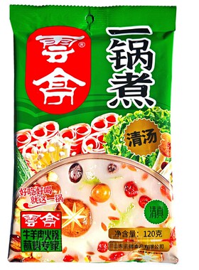 云亭一锅煮清汤120克老济南风味
