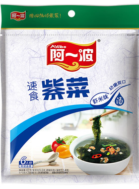 阿一波62克虾米味紫菜汤