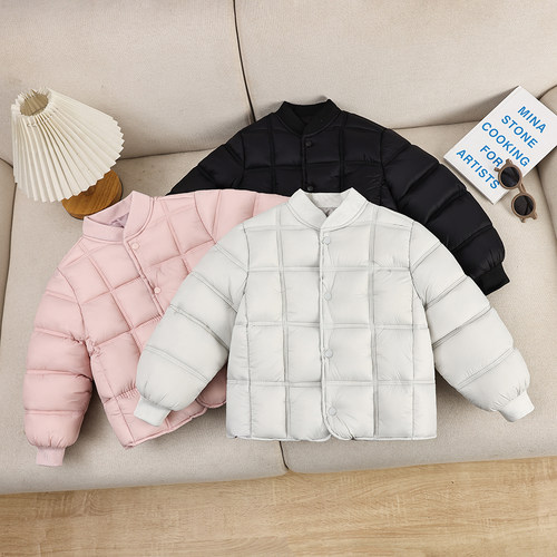 男女通用薄款保暖双排扣面包服