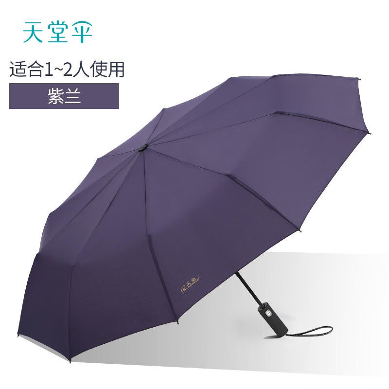 天堂伞全自动晴雨伞十骨