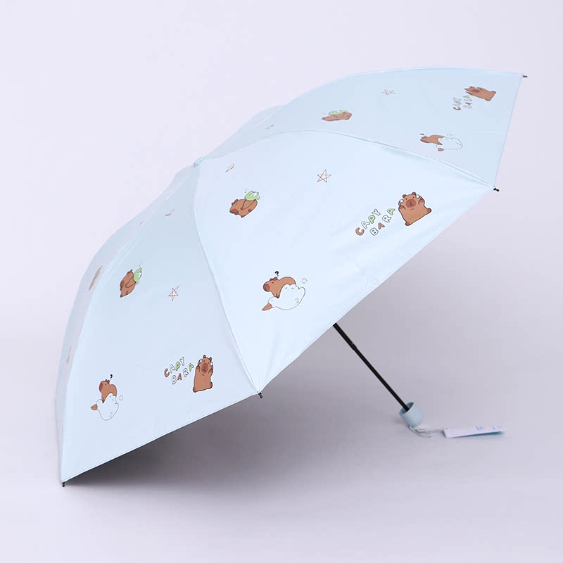 天堂铅笔伞小清新黑胶晴雨伞防晒