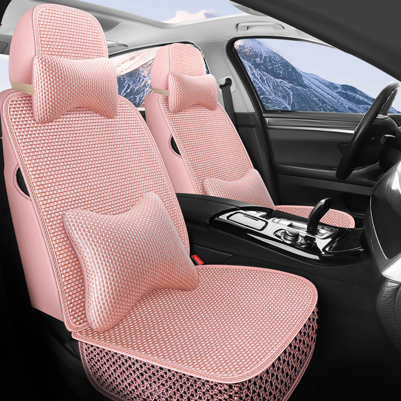 丰田RAV4凯美瑞致享雷凌雅士利花冠锐志汽车座套夏季时尚冰丝全包