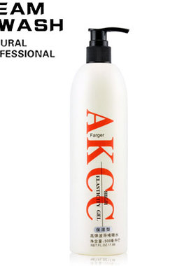 正品包邮专业AKCC高弹波导啫喱水保湿型头发造型护理发胶干胶发蜡