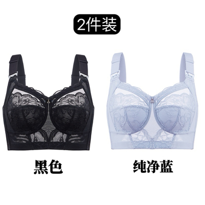 大码哺乳内衣超薄全罩杯显小孕妇文胸大胸防下垂产后喂奶专用胸罩 — 4