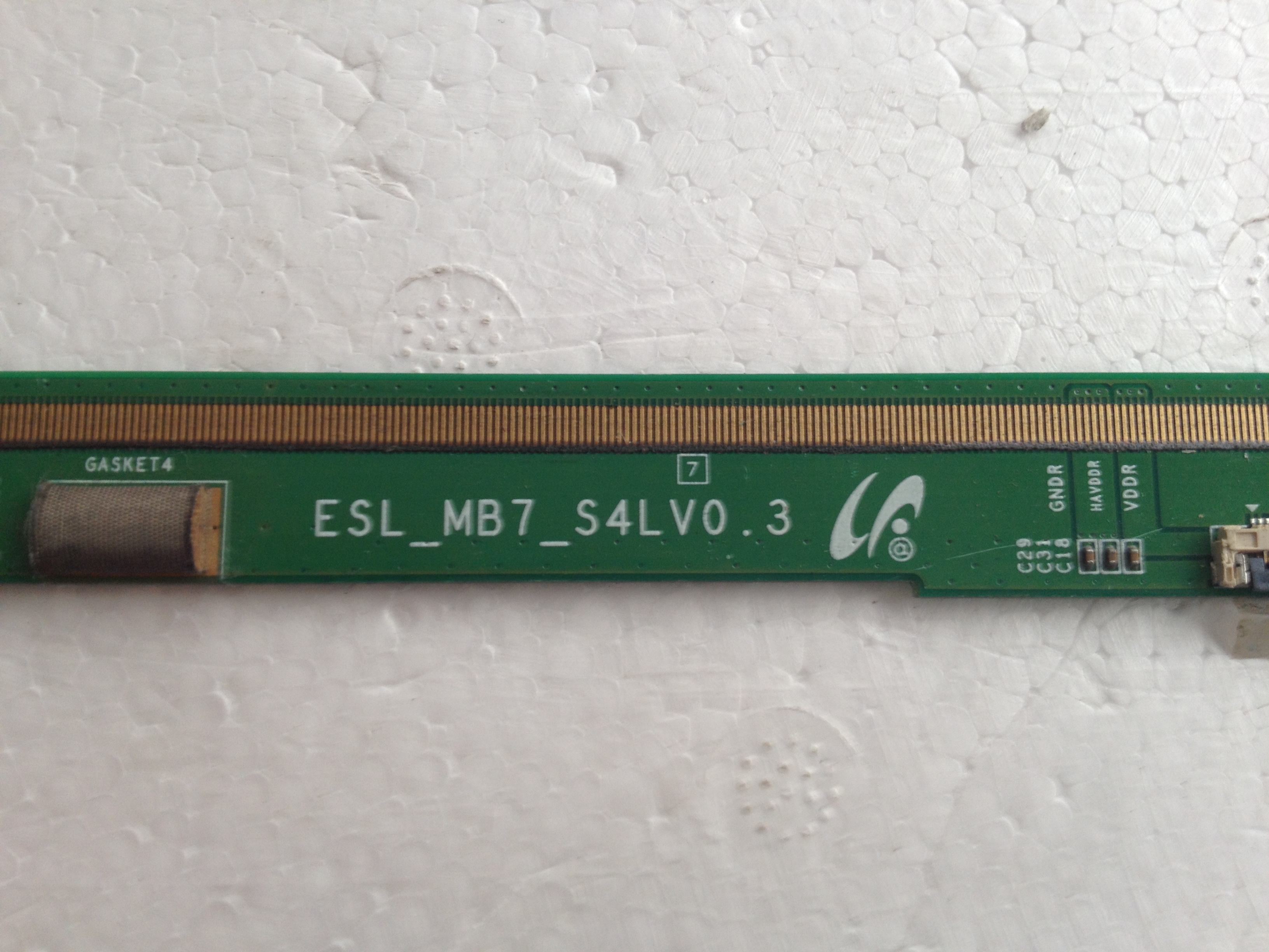 原装液晶PCB边板 ESL-MB7-S4LV0.3包好！