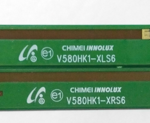 47包上机！原装边条V580HK1-XLS6 V580HK1-XRS6一对包好