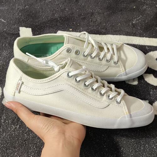 Vans OldSkool米白包头帆布鞋清新薄荷绿内底低帮板鞋VN000ZTWFS8
