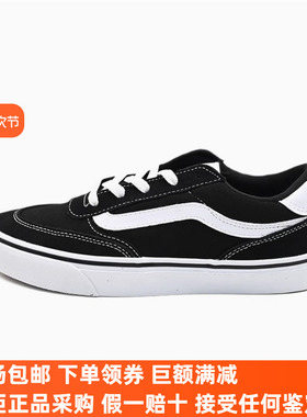 Sunny现货 VANS黑色滑板款Brooklyn LS男女鞋低帮板鞋VN000D7QBA2