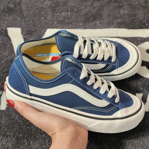 Vans Style36 SF藏蓝白低帮休闲板鞋 VN0A3MVLTWX