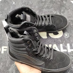 板鞋 HI休闲鞋 VN0A5HV2BKA VANS黑色秋冬高帮SK8 Sunny现货