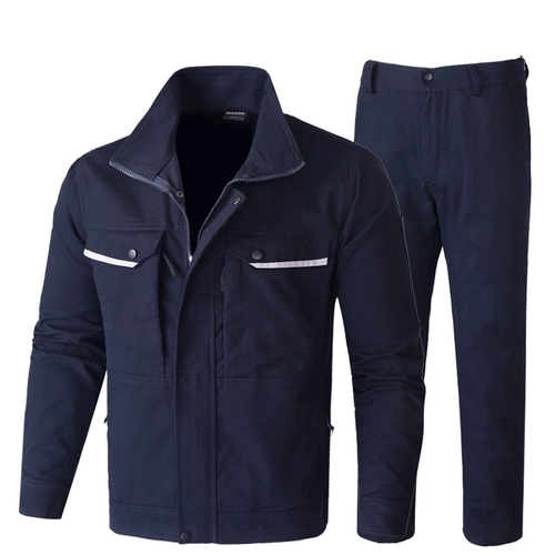 Камуфляжный износостойкий хлопковый комплект для работы подходит для мужчин и женщин, рабочая одежда, делается под заказ