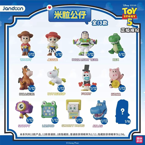 简动文创玩具总动员5米粒公仔