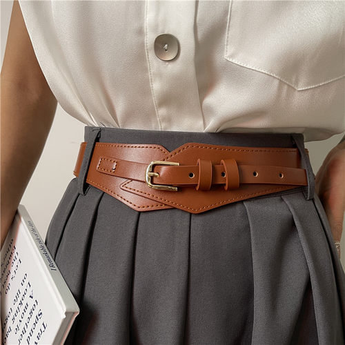 韩版腰带女外搭装饰束腰宽腰封