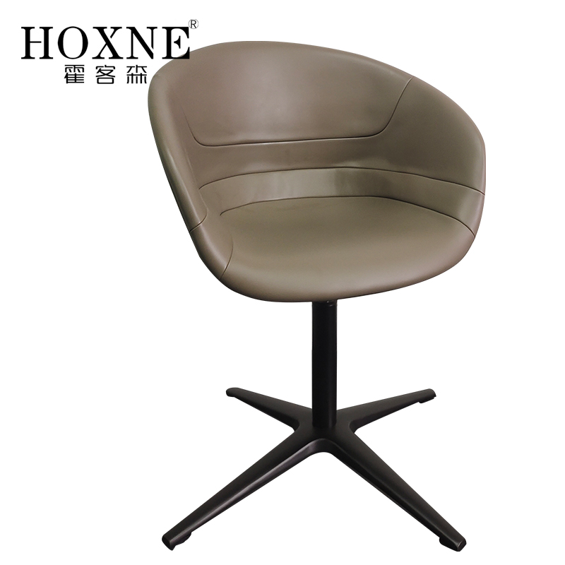 霍客森会议椅子椅靠背椅办公椅单人椅北欧简约设计师餐椅洽谈椅