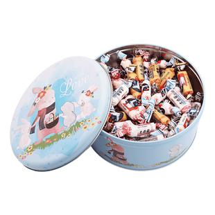 大白兔奶糖礼盒装铁盒糖果喜糖零食生日礼物大礼包小零食送女朋友