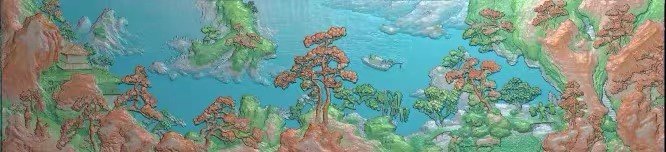 精雕图山水挂壁 渔樵耕读ss 东阳木雕工艺品挂件挂屏屏风手工雕刻