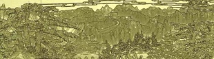 精雕图万里长城山水挂壁 千秋大业 东阳木雕工艺品挂件挂屏屏风