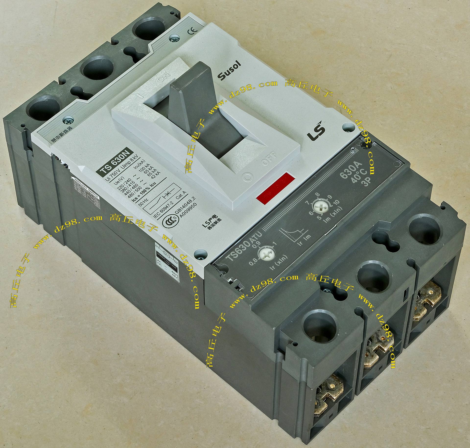 韩国LS TS630N 220-500V 630A Susol 三相空气开关