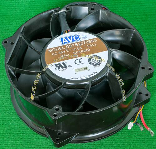 AVC DBTB2070B8S 48V 12A 200MM 巨功率 滚珠轴承风扇