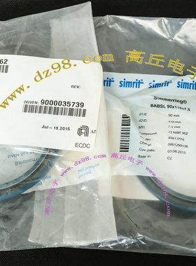 进口Simrit Simmerring BAB4 SL1 90X110X7.5 密封圈