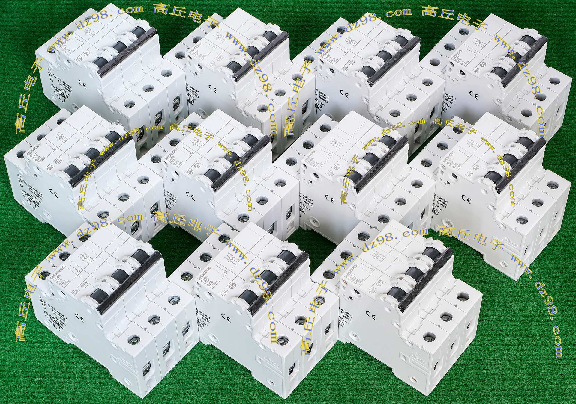 全新SIEMENS西门子5SJ63 7CC20 8CC20 3P断路器空气开关 多种电流