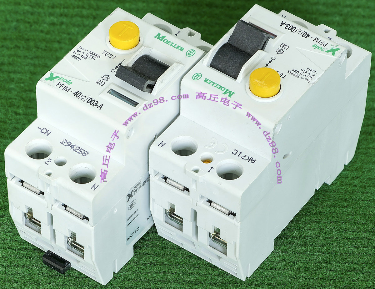 德国 MOELLER 金钟穆勒 Xpole PFIM-40/2/003A 40A 230V 漏电开关