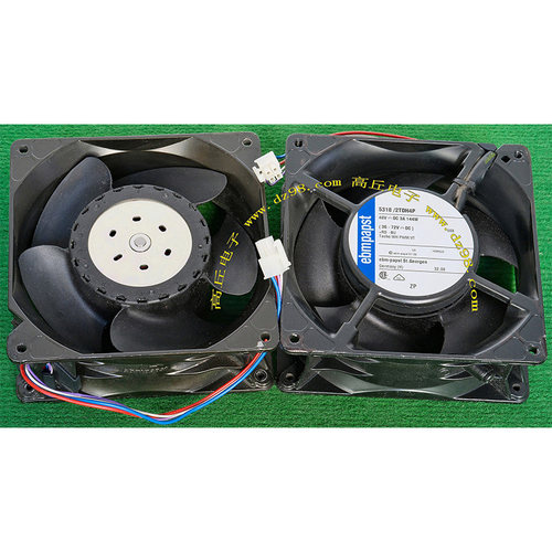 ebmpapst 5318/2TDH4P 36-72V 3A 144W 大功率滚珠轴承风扇