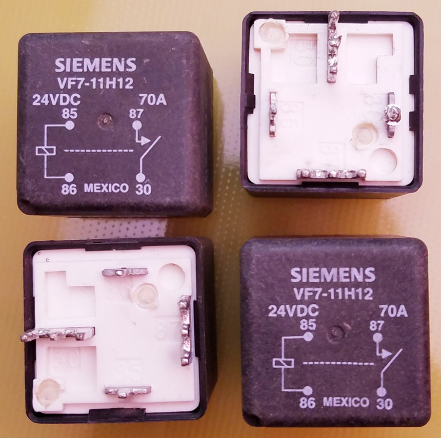 TYCO VF7-11H12 24V 70A大电流 继电器 进口设备拆下 线圈电压24V