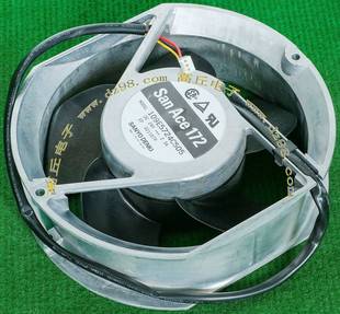 2.3A 滚珠轴承 150mm 109E5724C505 拆机 24V 172mm 三洋 风扇