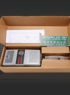 消防锁通道锁ECL-230D DETEX500绿牌防火报警逃生锁DETEX原装进口