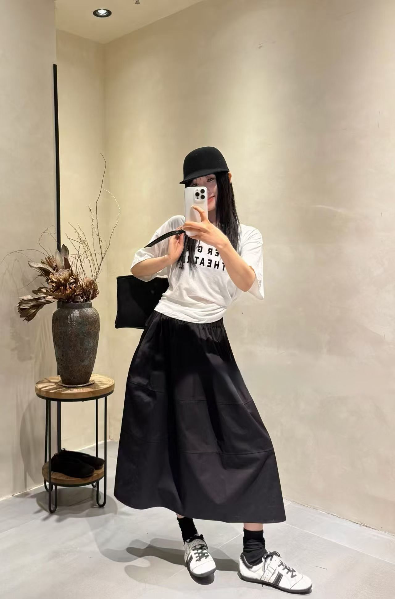 法式复古渡假浪漫出游街拍慵懒感拉满进口棉蓬蓬高腰气球半裙女