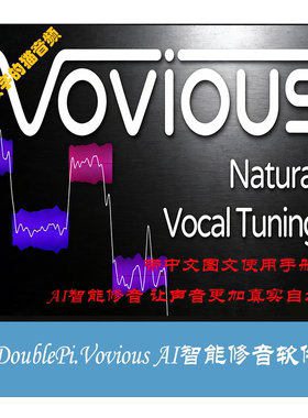 DoublePi.Vovious AI智能修音软件  让声音更加真实自然 win/Mac