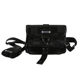 萝拉原创「出游记」工装小斜挎包 小众设计小包包女新款ins潮胸包