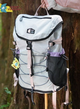 关己AY户外双肩包女 轻量化登山徒步背包25L大容量多功能旅行书包