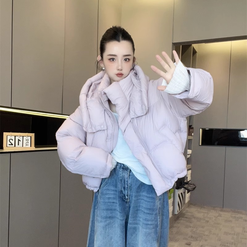 欧洲站女装羽绒服2025新款