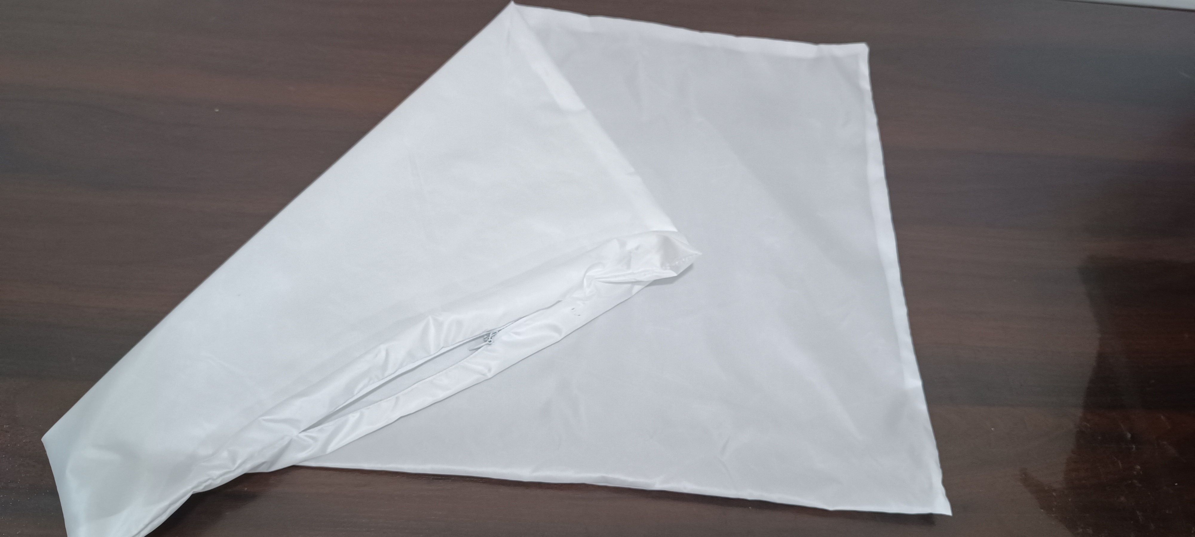 自充式羽绒枕芯半成品带拉链免缝羽绒枕套防绒防钻毛羽毛内胆4个