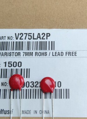 原装进口力特压敏电阻 V275LA2P P2752 可直拍