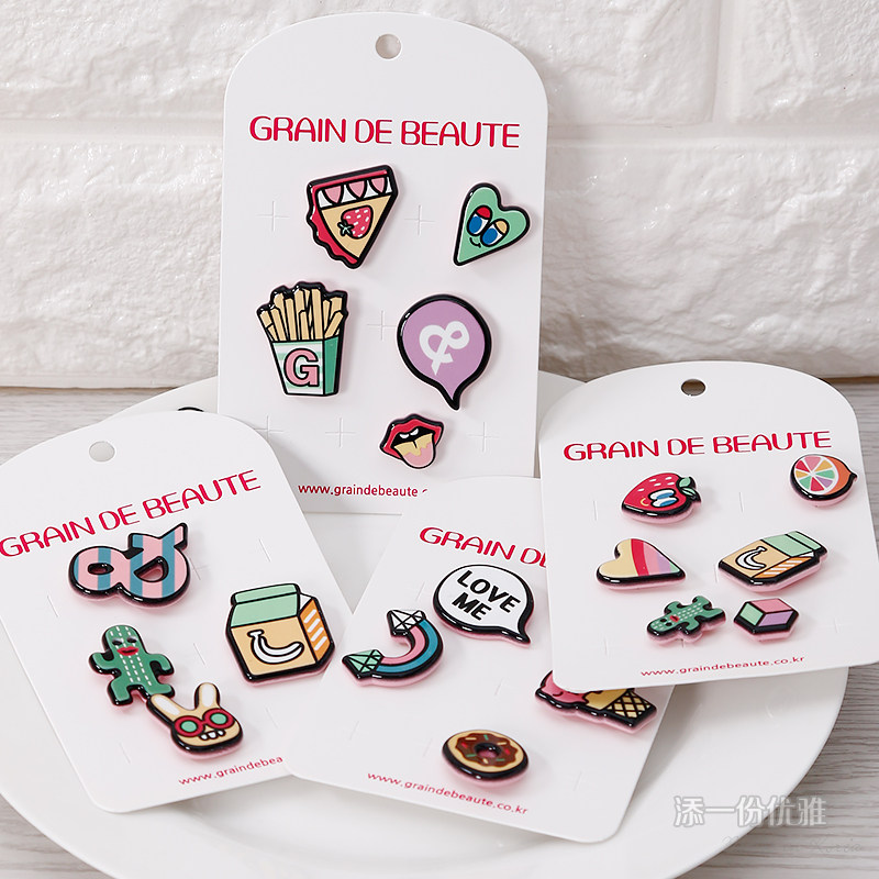 Broche femme GRAINDEBEAUTE en autre - Ref 1187559 Image 1