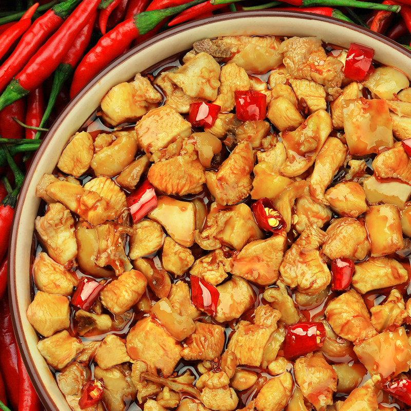 奶奶养的老母鸡被我炒了一盆麻辣辣子鸡丁!结果吃哭了家里所有人!|msdalam kategori makanan ringan/Nuts/Specialty, daging lembu tersentak-sentak/daging babi dipelihara/Lo Snek, Snek ayam - dari Buy2taobao.com untuk memberikan perkhidmatan ejen Taobao profesional membeli