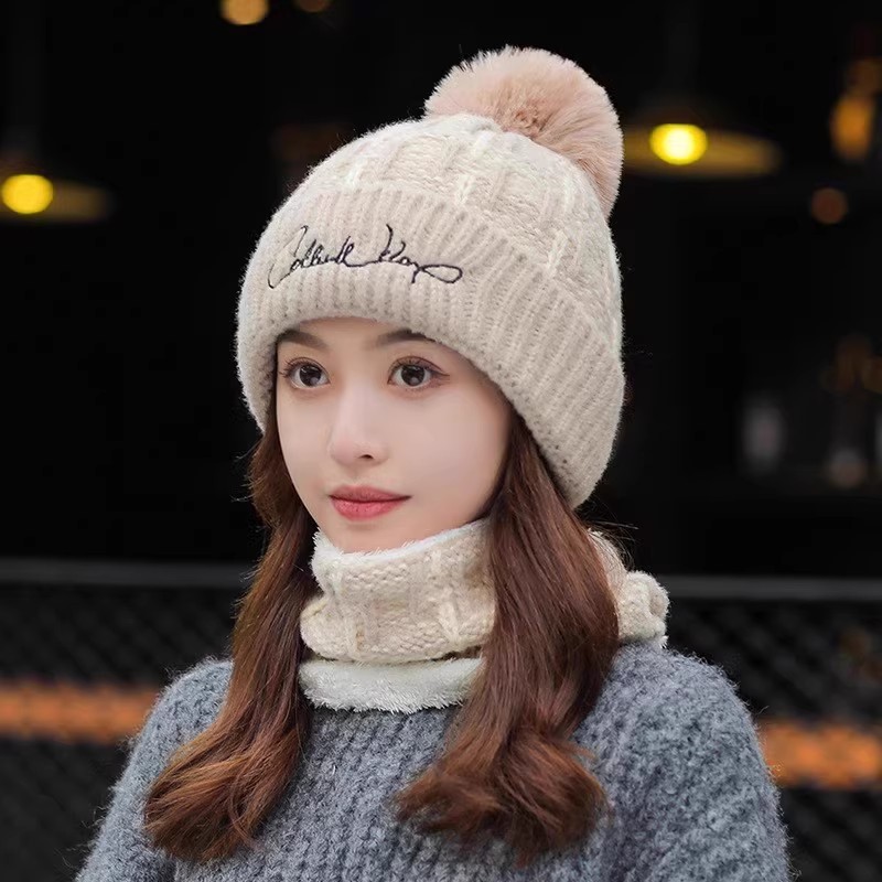 针织毛线帽防寒护耳棉帽