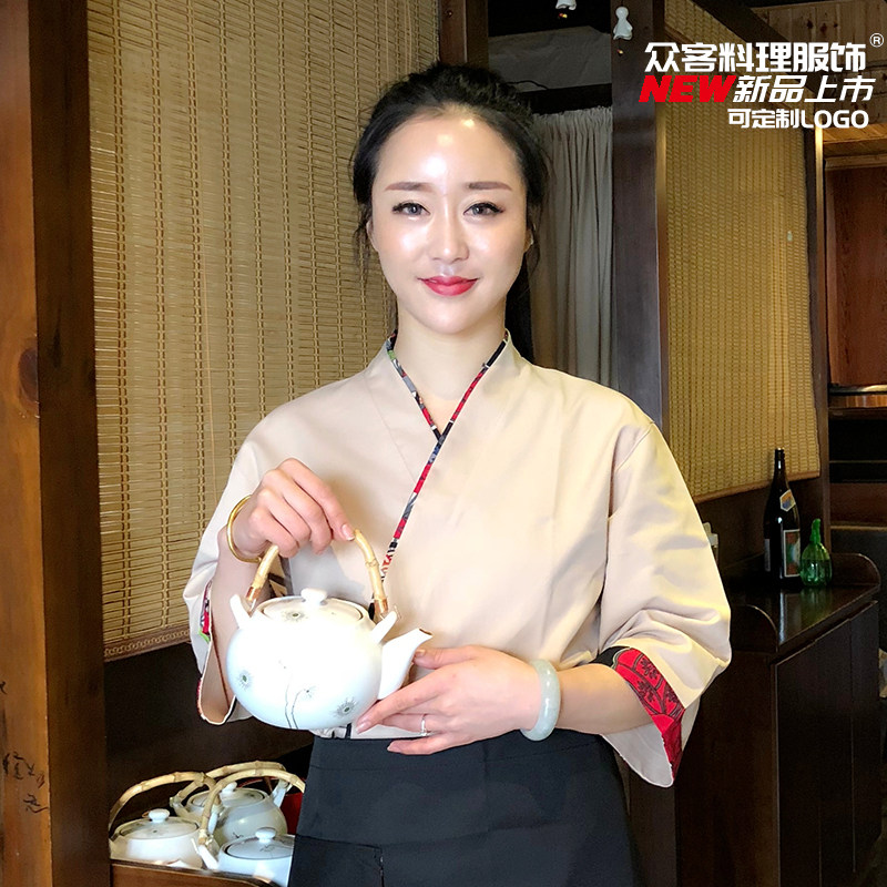 日式和服韩国日本料理服寿司店厨酒店工作制服