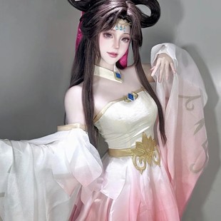 王者荣耀貂蝉经典cosplay绝世舞姬原皮服装头饰道具现货正版原创