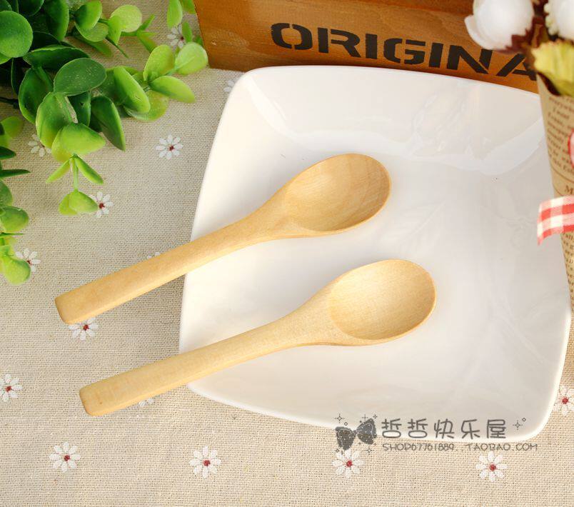 迷你木勺子 淘宝网店拍图道具 糕点食品拍摄摆件拍照背景布道具