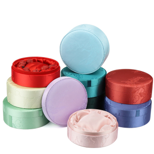 高档珠宝盒翡翠手镯盒文玩手链盒首饰收纳盒银镯子玉镯包装盒锦盒