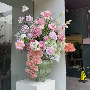 【点趣】成品福利仿真花假花家居插花摆放花艺师设计原创设计作品