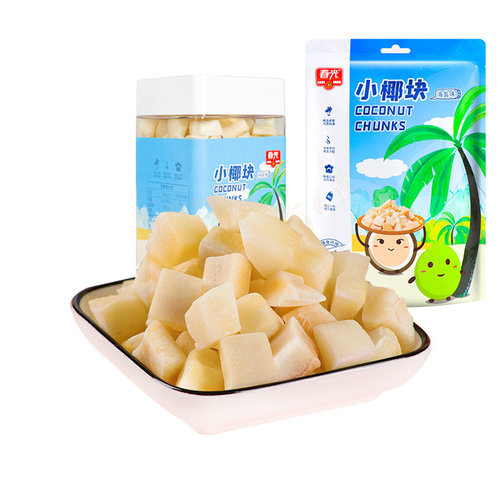小椰块海盐味春光食品干果罐装