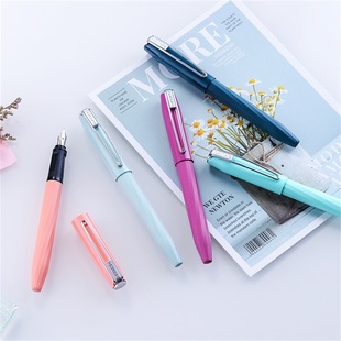 德国进口ONLINE欧领Slope灵动系列学生用男女生文艺青年ins风初学者糖果色练字墨水吸墨墨囊两用送礼钢笔