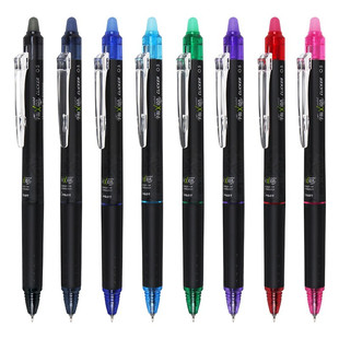日本百乐 BLRT FRP5摩磨擦ST笔尖按制啫喱笔0.5mm 可换替芯彩色可擦笔按动中性笔 PILOT