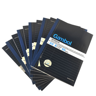 日本KOKUYO国誉方格本Gambol易撕笔记本记事本子5mm方格可撕纸网格本分栏本空白横线B5/A5 颜色随机单本装